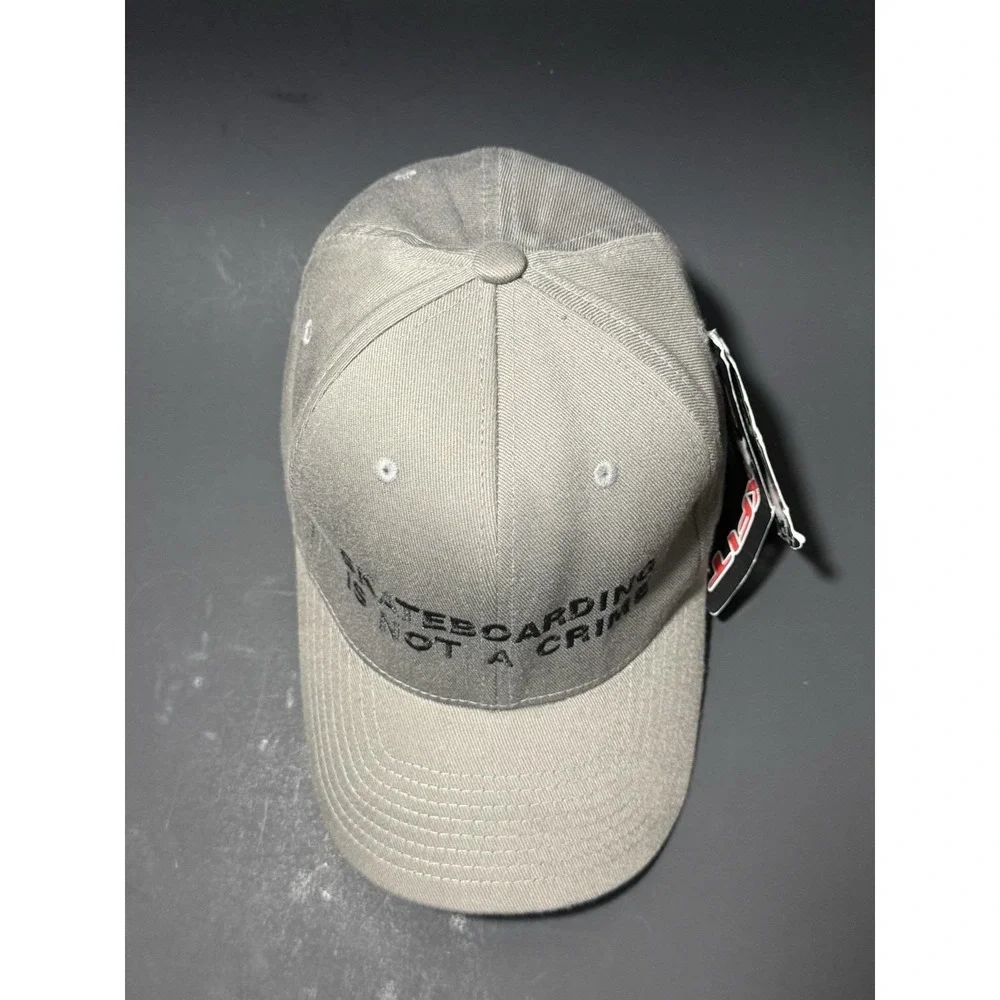 Y2K Skateboard Is Not A Crime Skateboard Hat‎ Size S/M